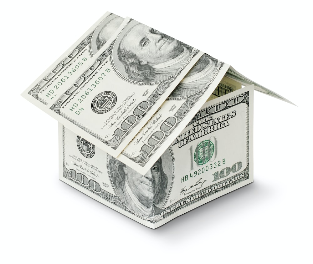 House made from money